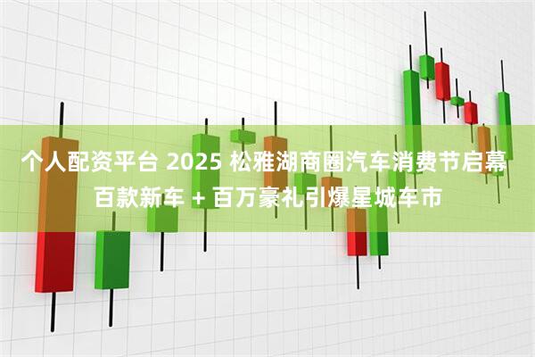 个人配资平台 2025 松雅湖商圈汽车消费节启幕 百款新车 + 百万豪礼引爆星城车市